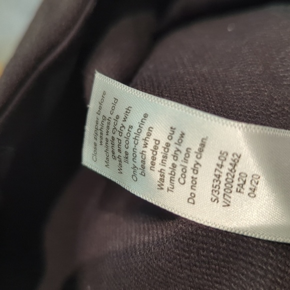 Athleta headlands hybrid cargo women's size 2 black pants zip pockets - Picture 11 of 11